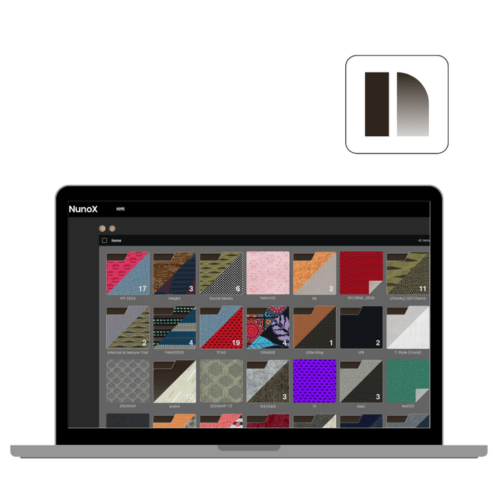 NunoX Cloud Material Editor Software NunoX Cloud Material Editor Software